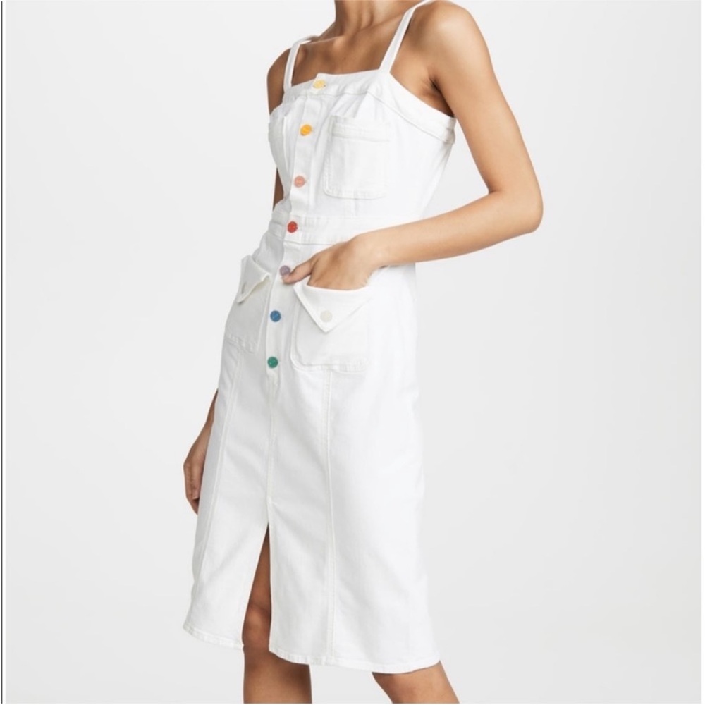 Mother Denim To The Point Dress in Taste the Rainbow